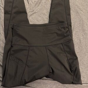 Black High-Waisted Leggings